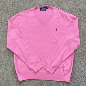 Polo Ralph Lauren Pima Sweater Pink Men's XXL